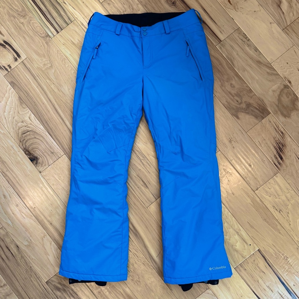Columbia Snow Pants Ski snowboard royal blue skiing winter insulated size L
